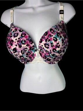 Torrid  Curve Women Push-Up T-Shirt Bra Sz 40DD Pink Purple Underwired NWT